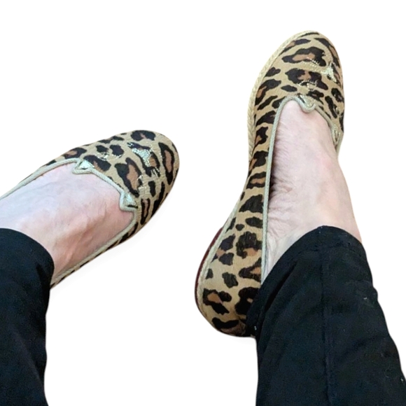 Charlotte Olympia kitty Leopard calf hair loafer Italy - Picture 10 of 16